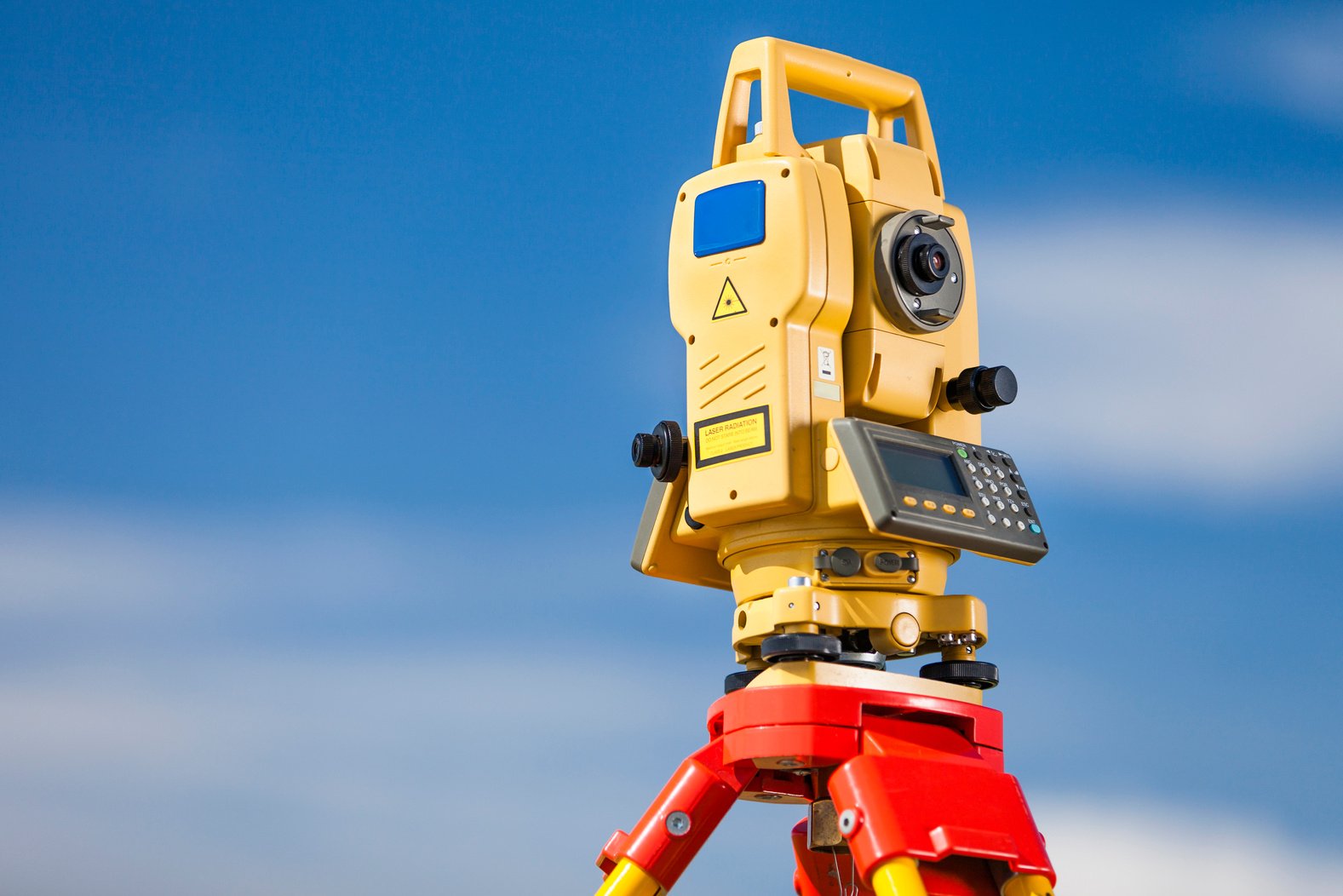 Total station - surveyor's equipment